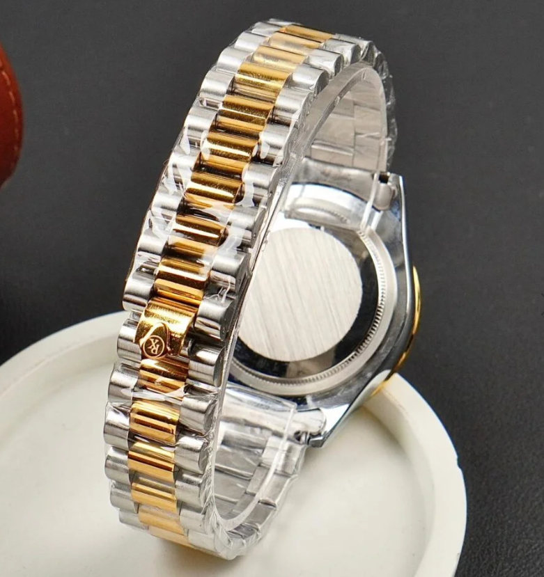 RLX Oyster Perpetual – 2 Tone -Day & Date-Stainless Steel With Black Dial